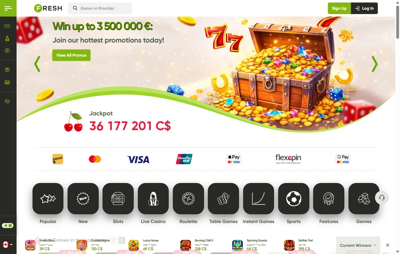 Análisis completo Fresh casino España para jugadores España