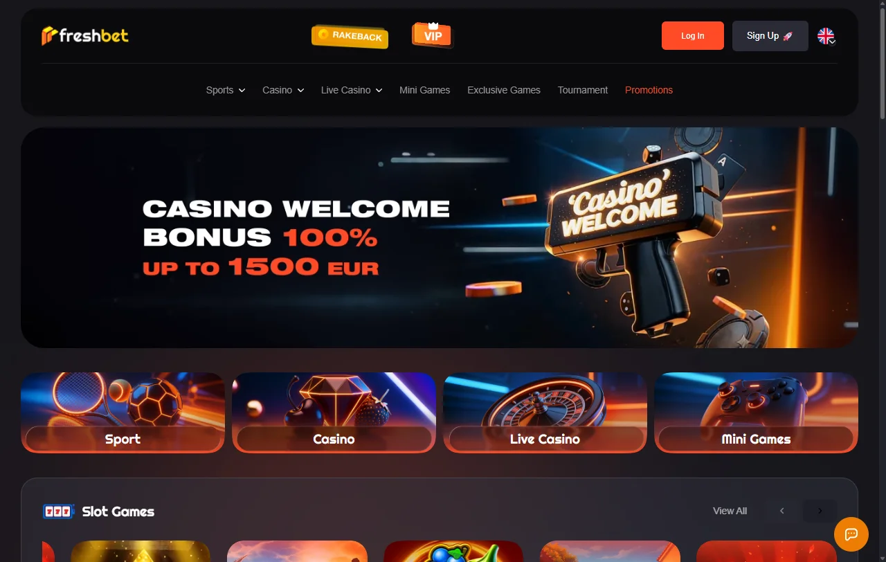 Análisis completo Freshbet casino España todas funciones España