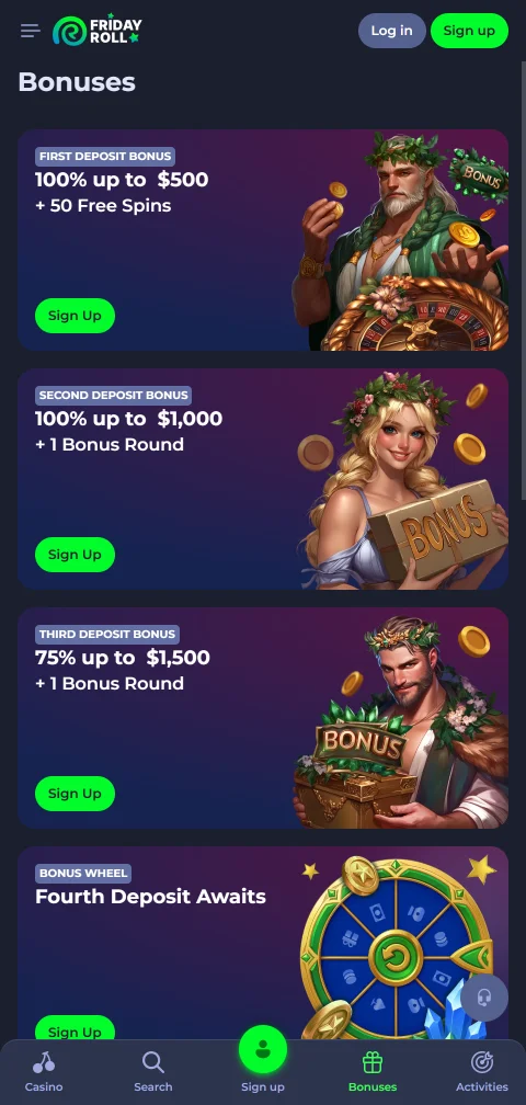 FridayRoll Casino pagos, retiros y métodos habituales en euros