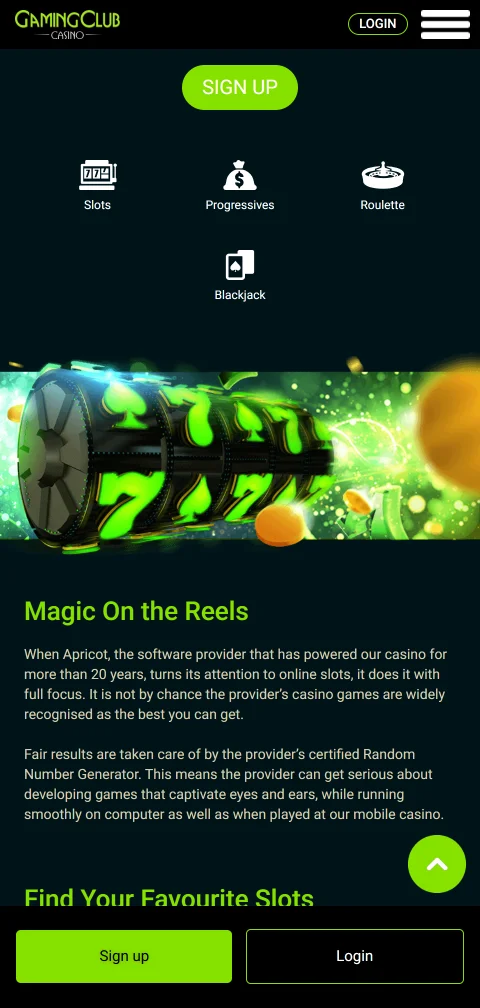 Gaming Club Casino seguridad, licencia y protección del jugador