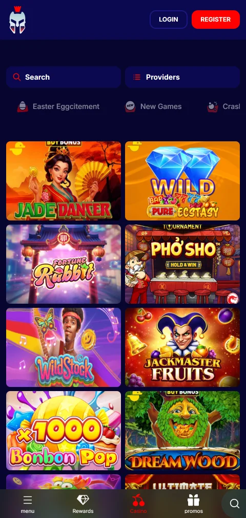 Gladiatorsbet Casino experiencia móvil y acceso desde smartphone