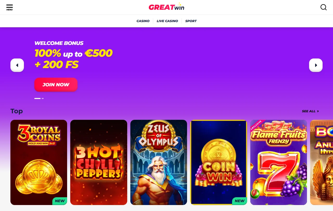 Análisis detallado de GreatWin casino España para jugadores españoles - reseña editorial verificada