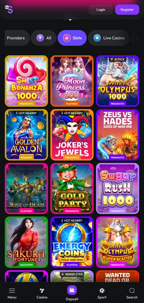 Métodos de pago de Hispin Casino España: Visa, Mastercard, Skrill, Neteller, Bizum, transferencia bancaria