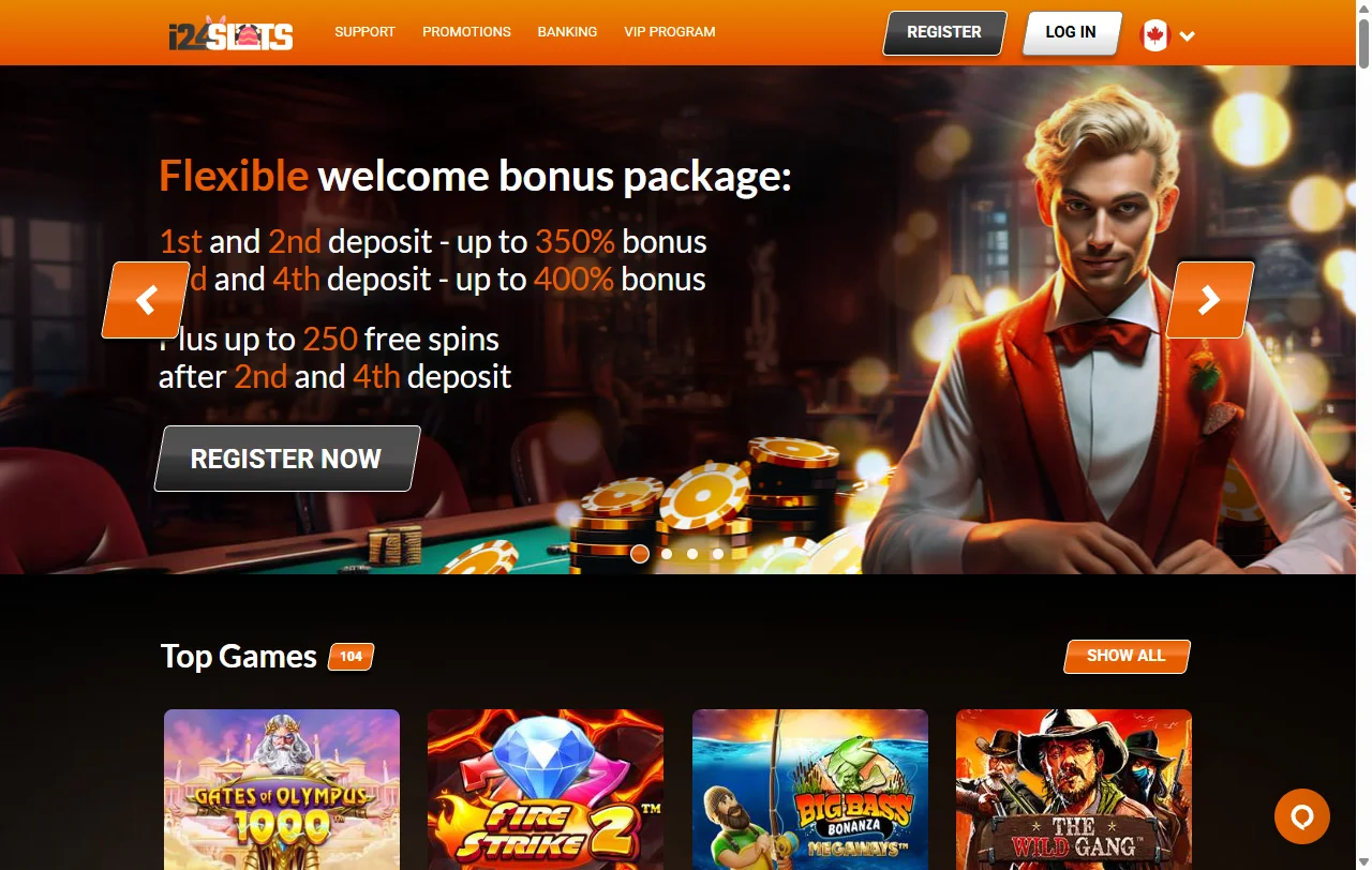 i24Slots Casino España análisis completo plataforma España