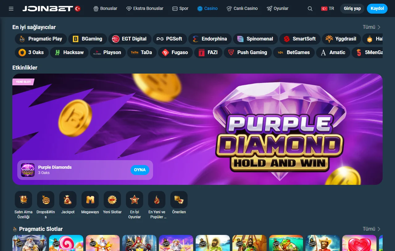 Joinbet Casino bonos y promociones explicados con detalle