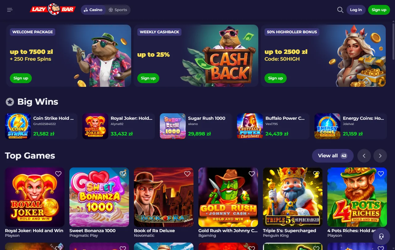 LazyBar casino España análisis completo plataforma jugadores España