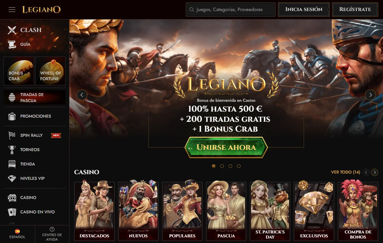 Legiano casino España análisis completo plataforma jugadores España