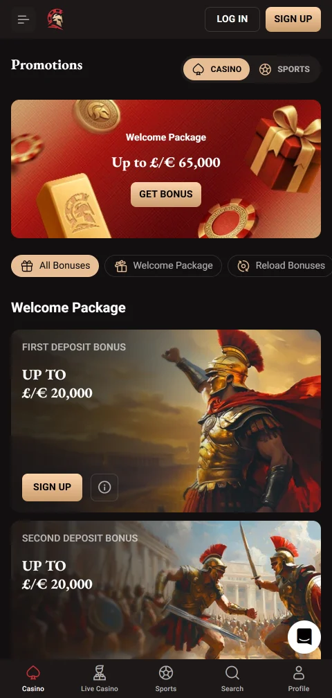 Legionbet Casino depósitos, retiradas y métodos de pago