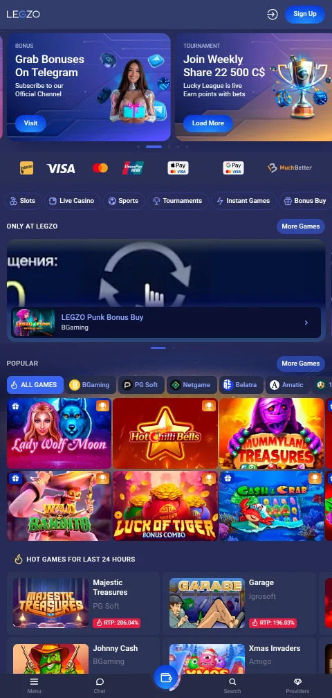 Legzo Casino experiencia móvil para jugar desde smartphone