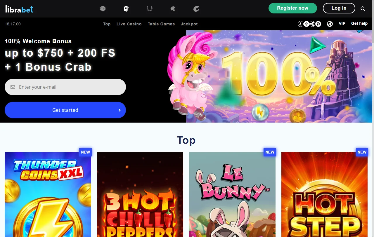 Promociones y bonos disponibles en LibraBet casino España