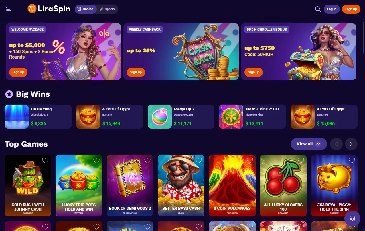 Liraspin Casino análisis completo para jugadores de España