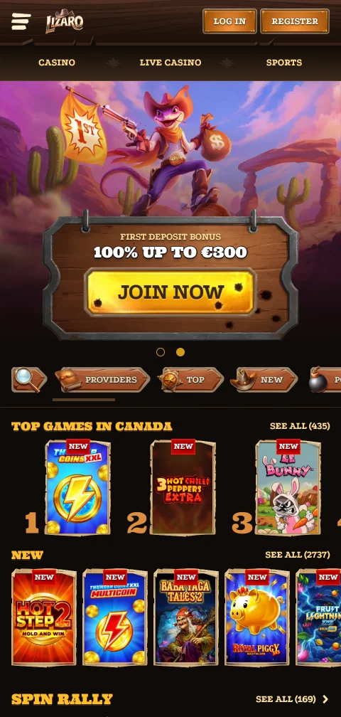 Lizaro Casino accesible desde móvil con navegación adaptada