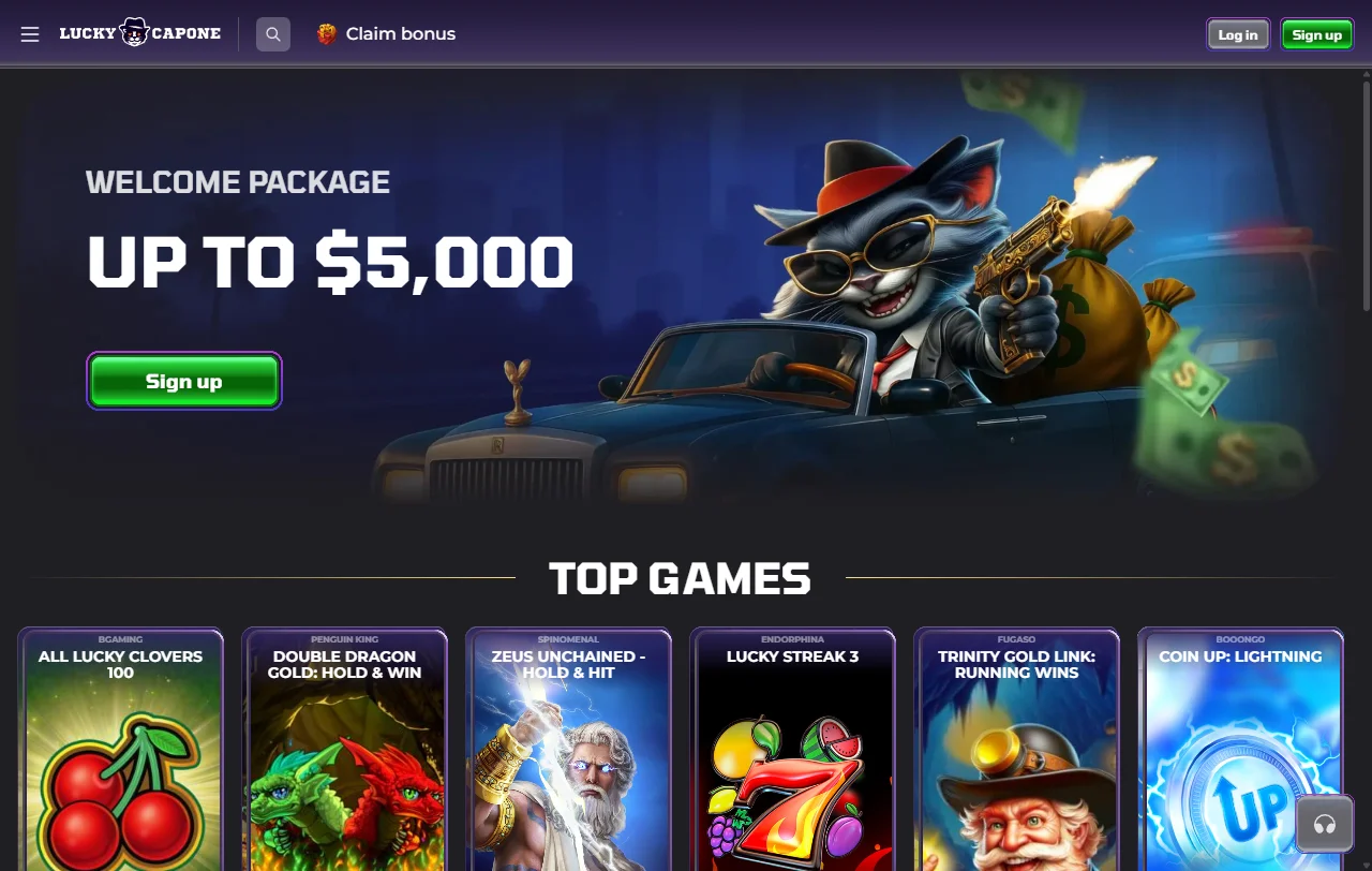 LuckyCapone Casino análisis completo para jugadores de España