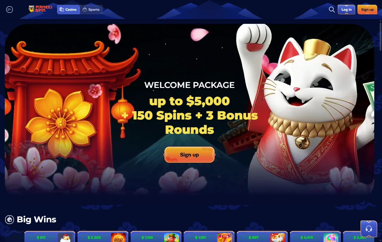 Análisis completo de Manekispin Casino para jugadores de España