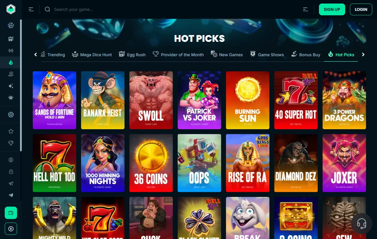 Bonos promociones ofertas bienvenida MegaDice casino España