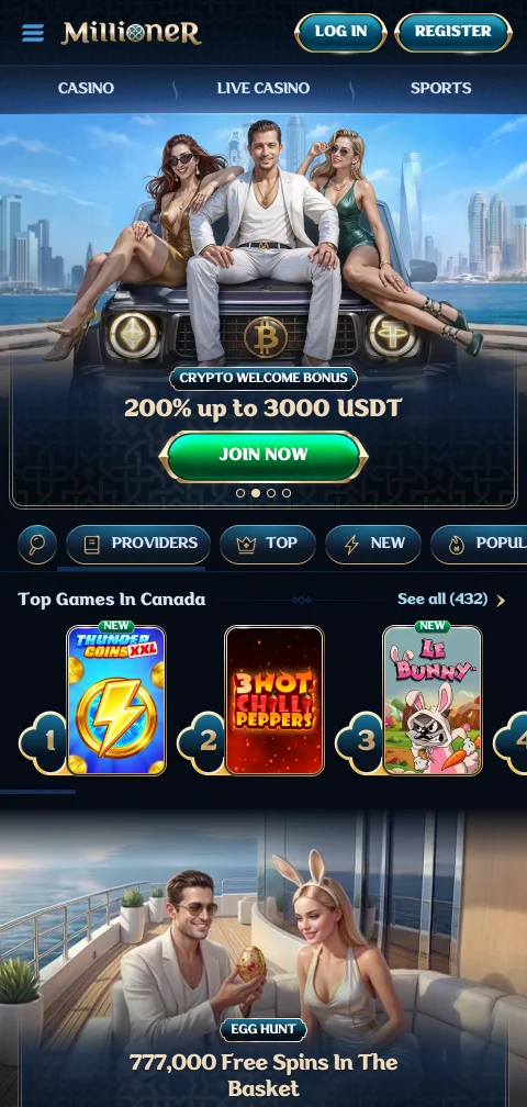 Millioner casino España móvil accesibilidad España