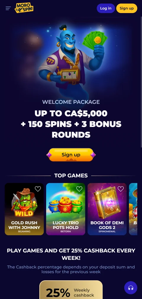 Morospin Casino acceso móvil y experiencia desde navegador