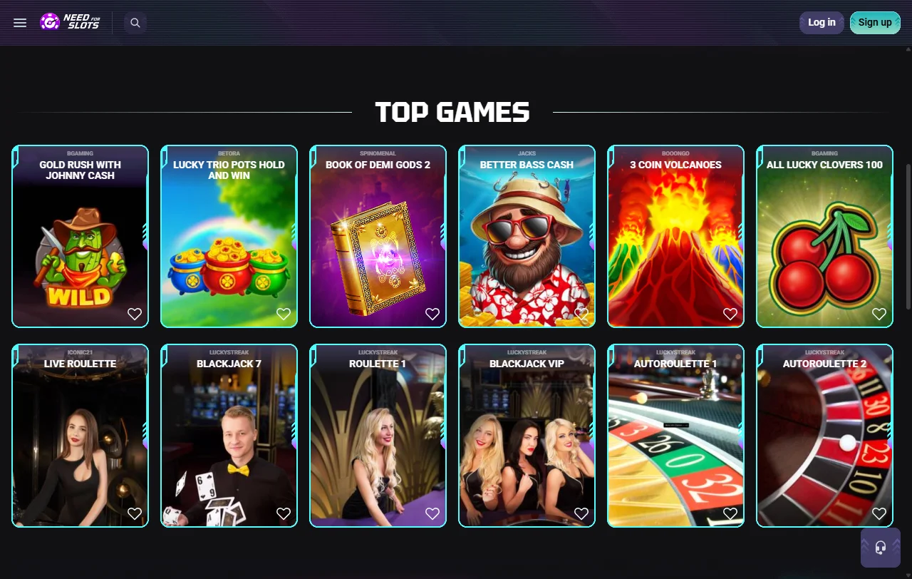 NeedForSlots Casino bonos, promociones y estructura de bienvenida