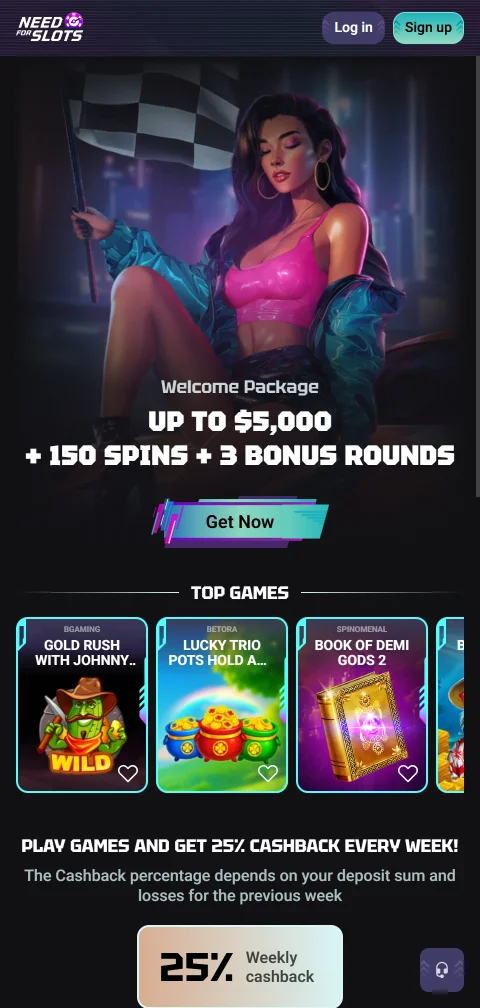 NeedForSlots Casino experiencia móvil y acceso desde smartphone