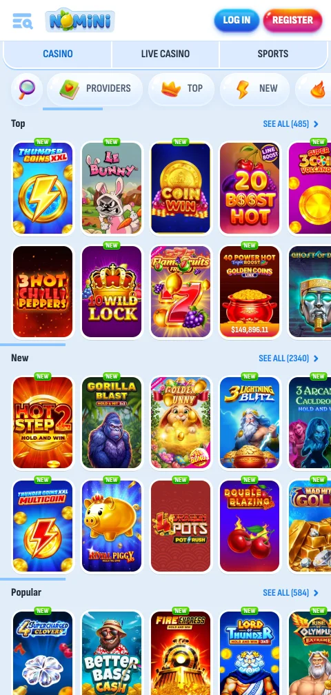 Seguridad licencias protección Nomini casino España jugadores