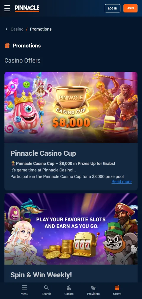 Métodos de depósito y retiro aceptados en Pinnacle Casino España para jugadores españoles