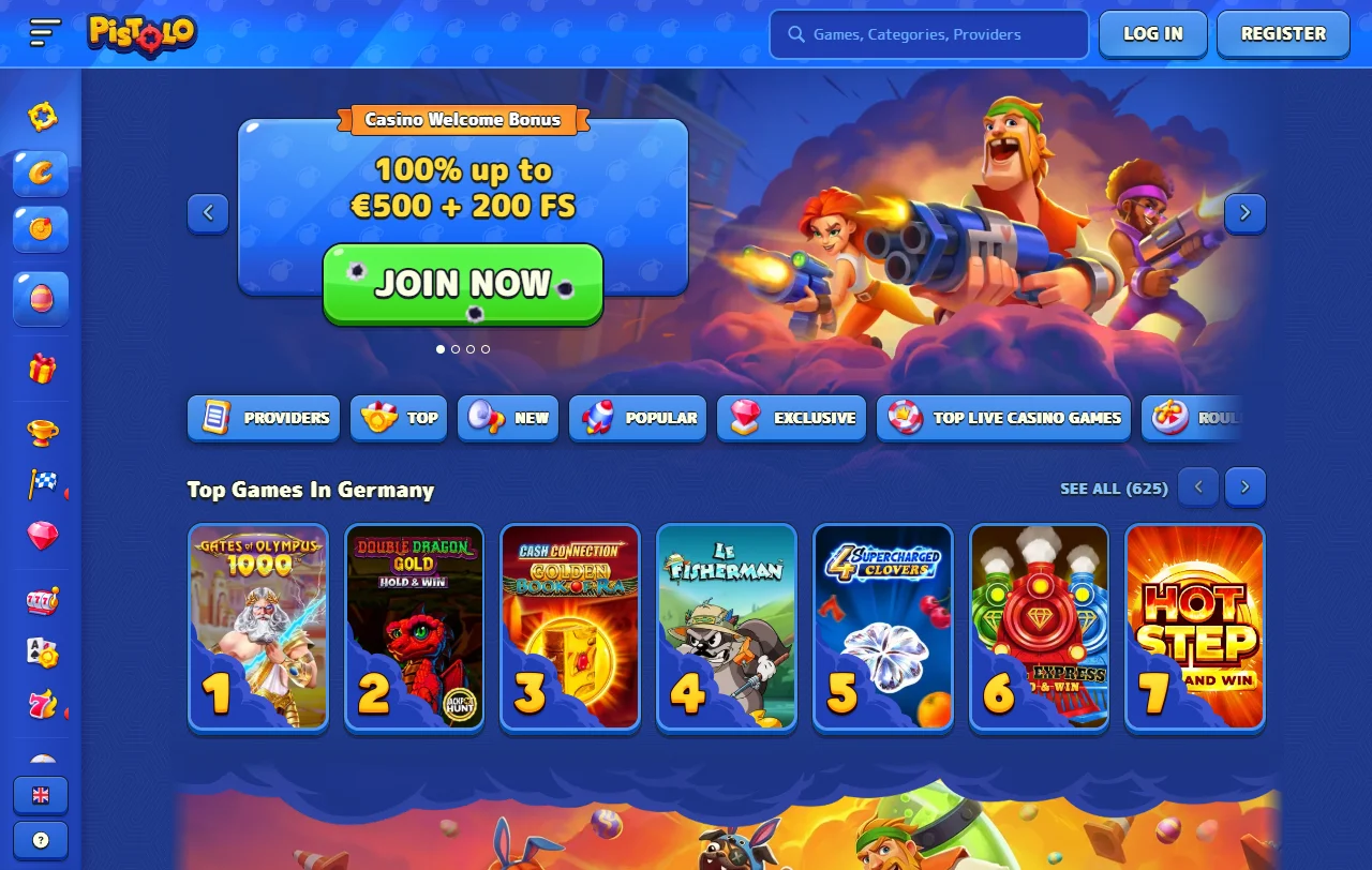 Pistolo Casino análisis general para jugadores de España