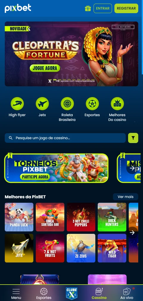 PixBet Casino España móvil accesibilidad juegos