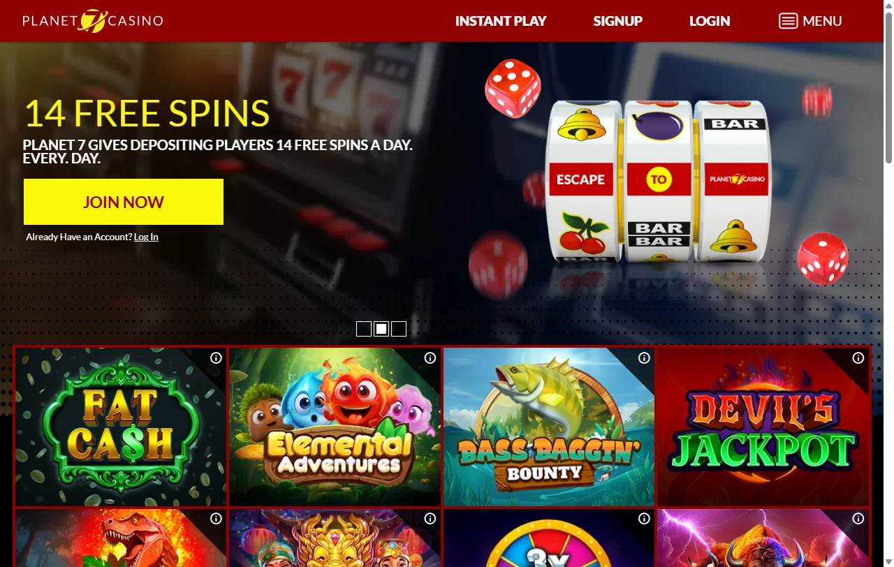 Planet 7 Casino análisis general para jugadores de España