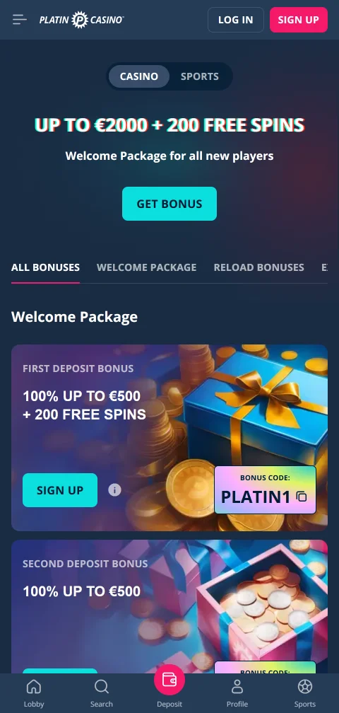 Licencia seguridad protección Platin Casino España verificada