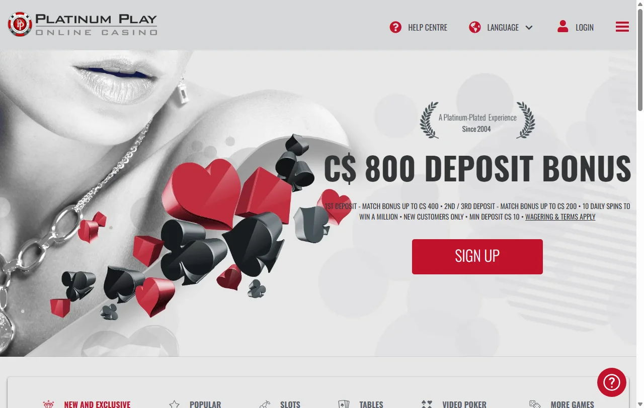 Platinum Play Casino análisis completo para jugadores de España