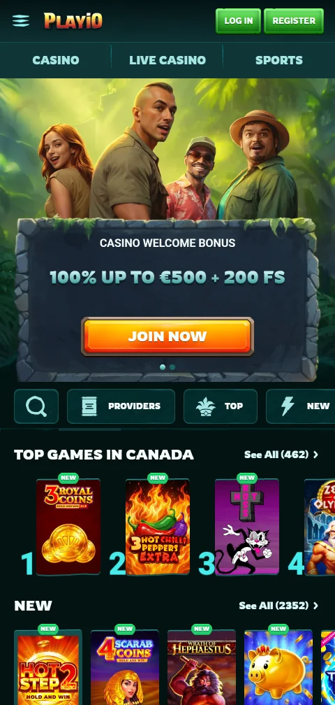 Playio Casino adaptado al juego móvil en España