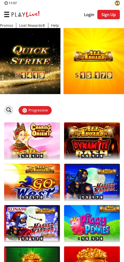 Acceso móvil gaming PlayLive Casino España smartphone