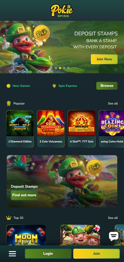 Juego móvil accesibilidad Pokie Spins Casino España smartphones