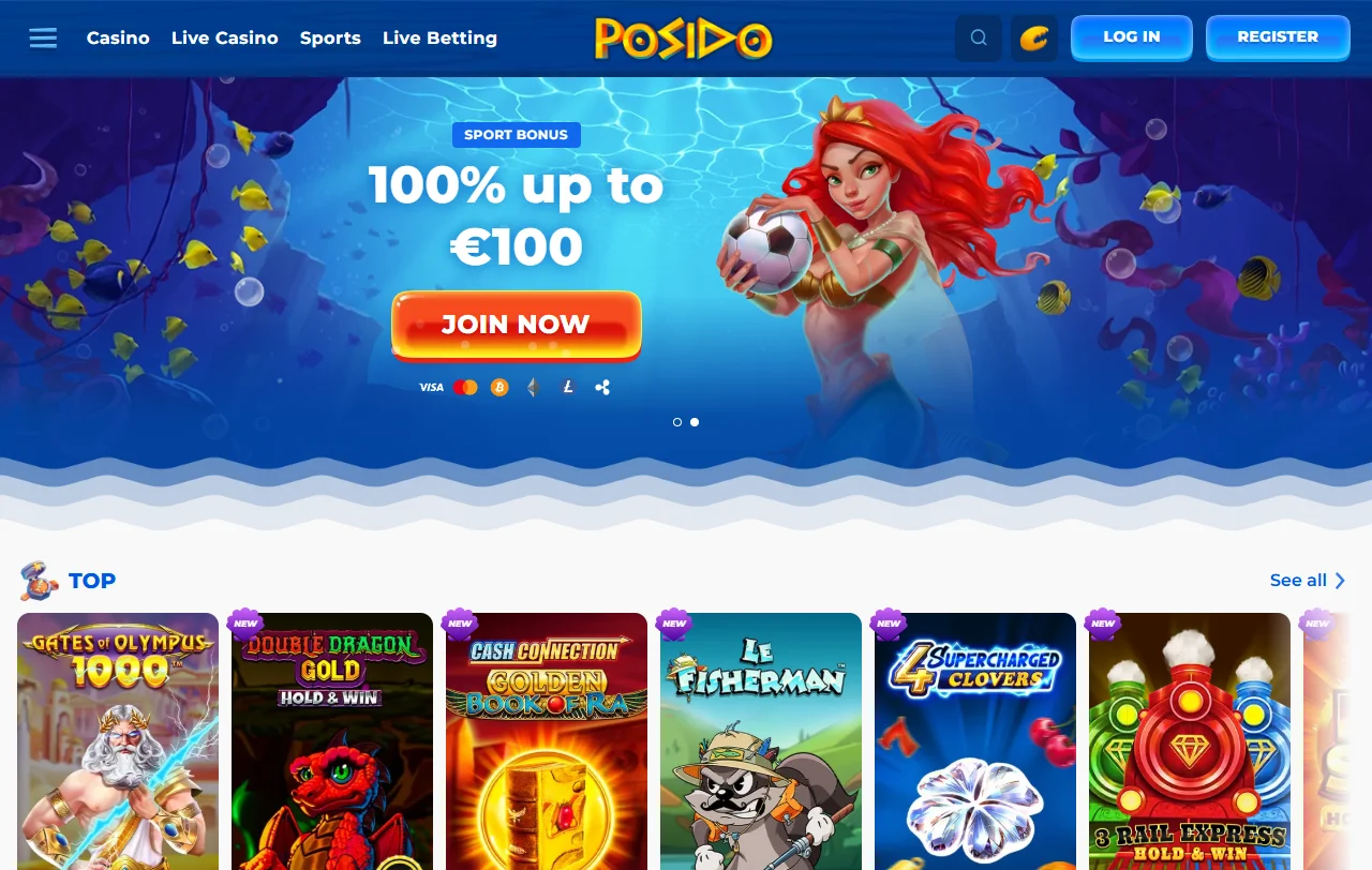 Posido Casino análisis general con enfoque en licencia, pagos y catálogo