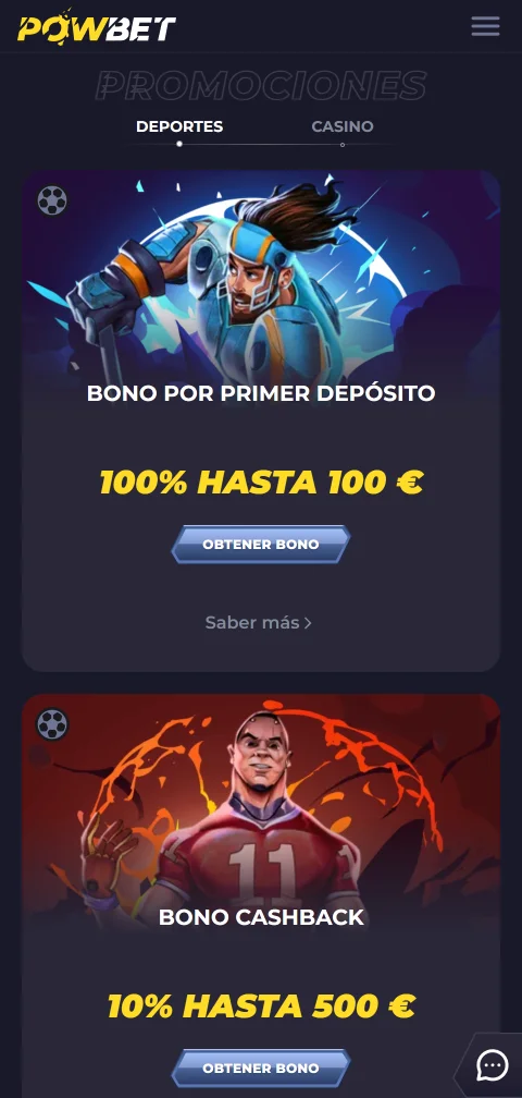 Powbet Casino depósitos, retiradas y métodos de pago