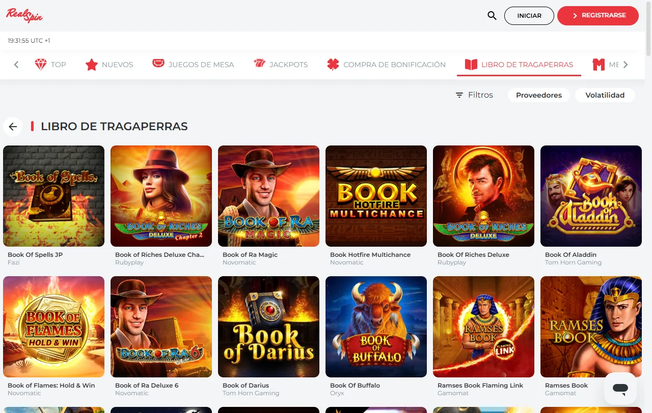 Promociones bonos bienvenida RealSpin Casino España detallados