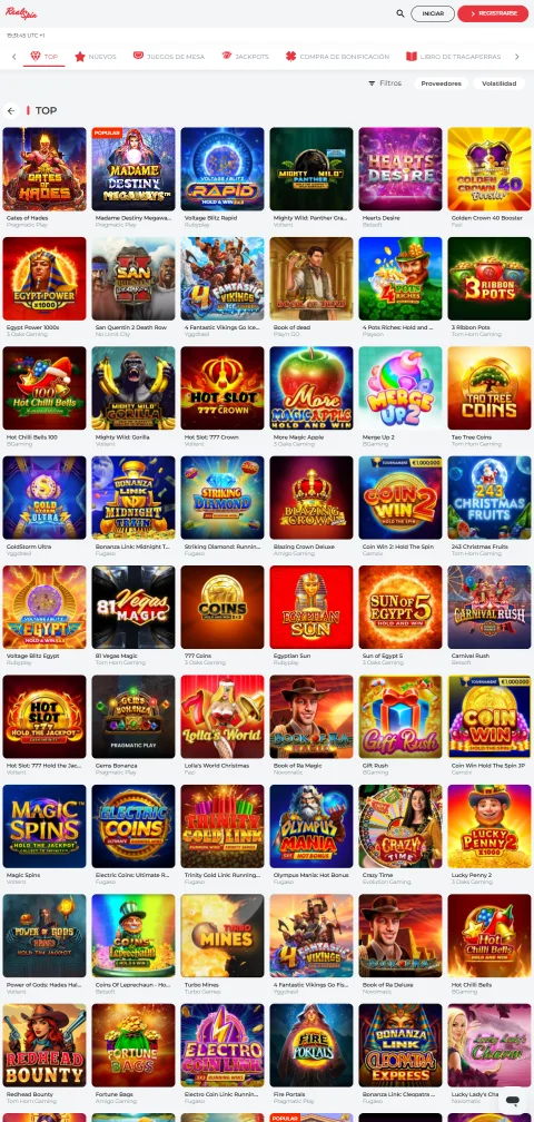Métodos depósitos retiros RealSpin Casino España plataforma