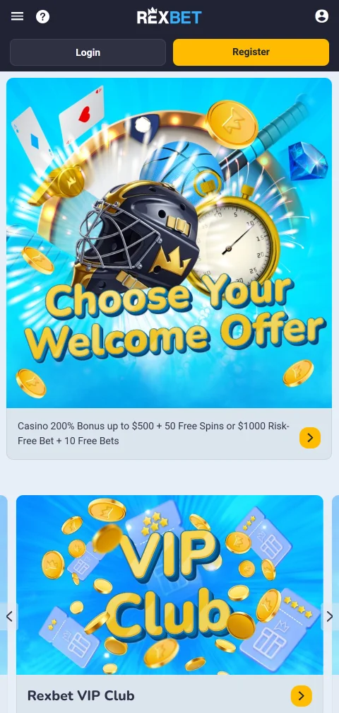 Acceso móvil optimizado Rexbet Casino España dispositivos
