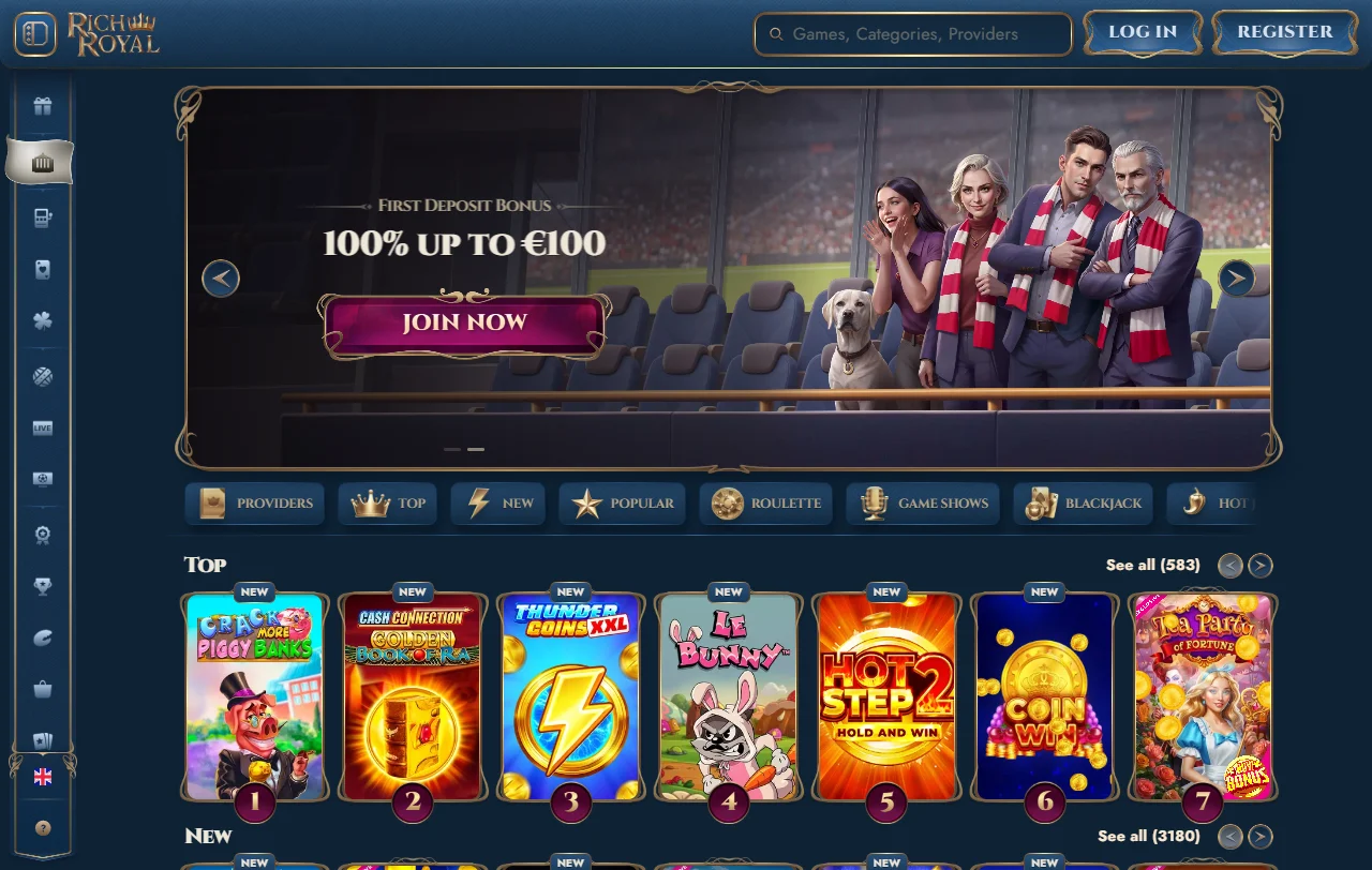 RichRoyal casino análisis completo con enfoque editorial para España