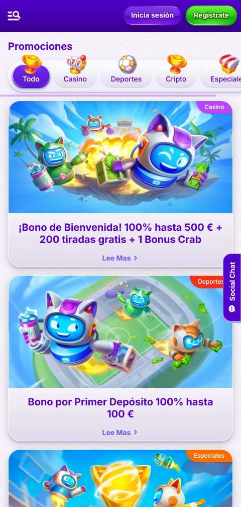 Métodos depósitos retiros RoboCat Casino España