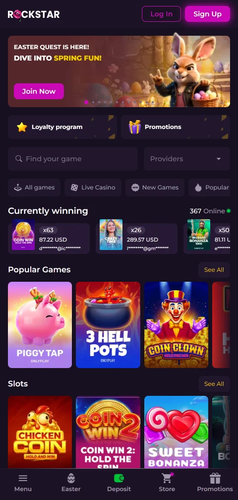 Rockstar casino acceso móvil con compatibilidad para España