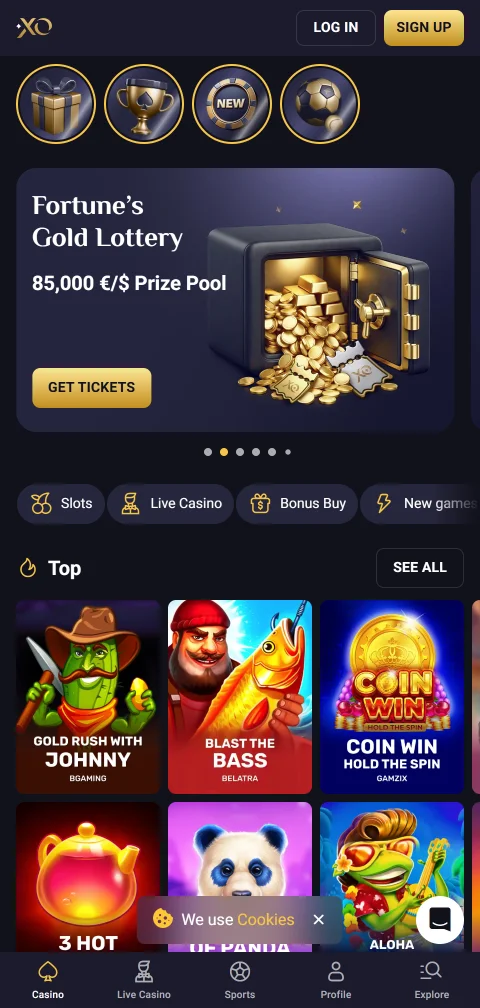 RollXo Casino adaptado al juego móvil en España