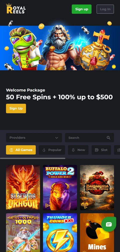 Royal Reels Casino experiencia móvil y acceso desde smartphone