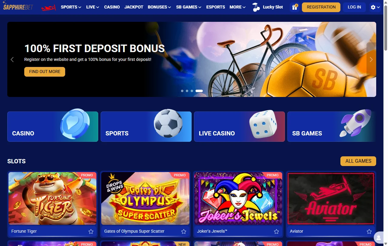SapphireBet Casino análisis general para jugadores de España