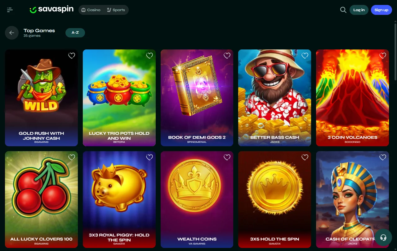 Savaspin Casino bonos de bienvenida y promociones