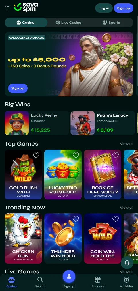 Savaspin Casino experiencia móvil y acceso desde smartphone