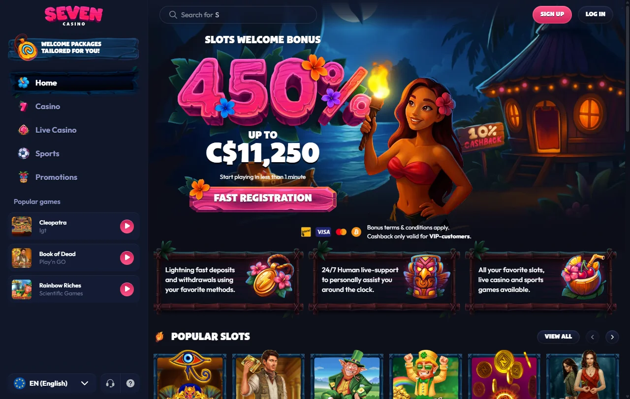 Seven casino España análisis completo plataforma España