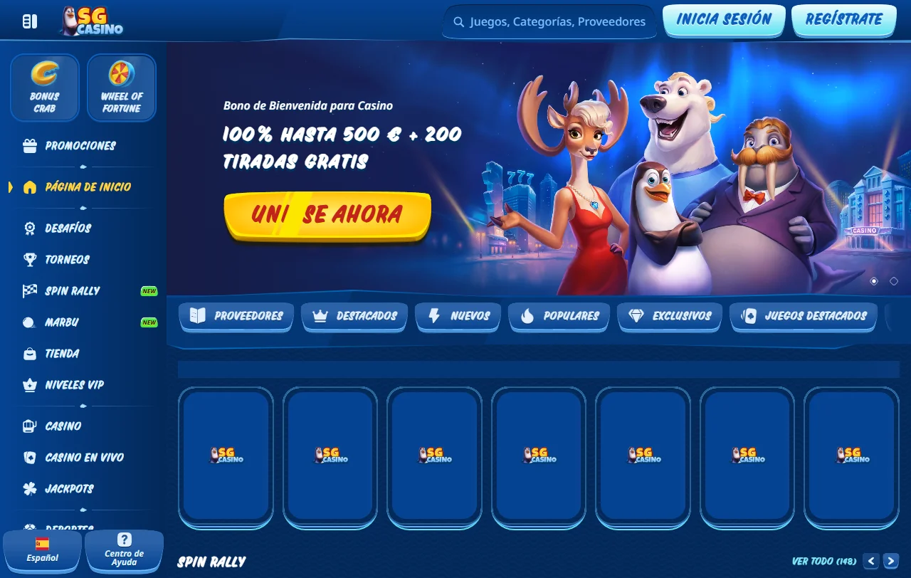 SG Casino análisis completo para jugadores de España
