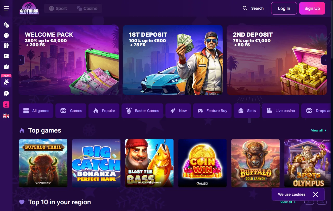 Análisis completo SlotRush Casino España plataforma España