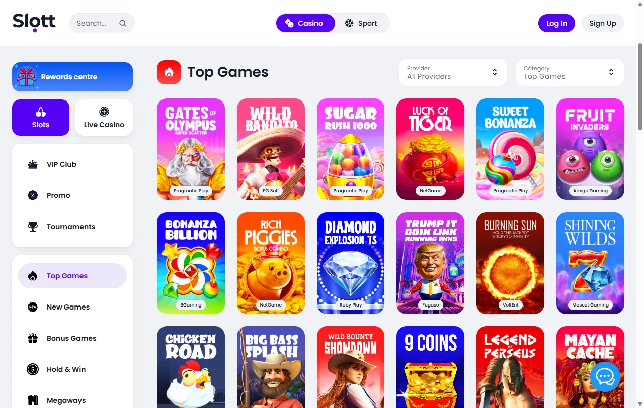 Promociones bonos bienvenida Slott Casino España
